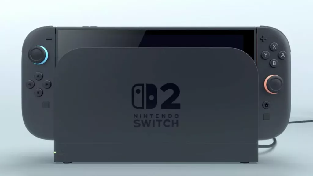 Nintendo Switch 2 console docked