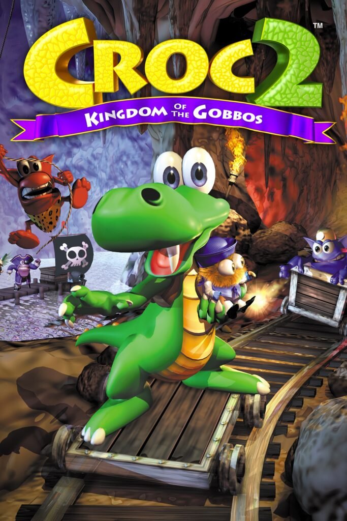 Croc 2 Kingdom of the Gobbos box art