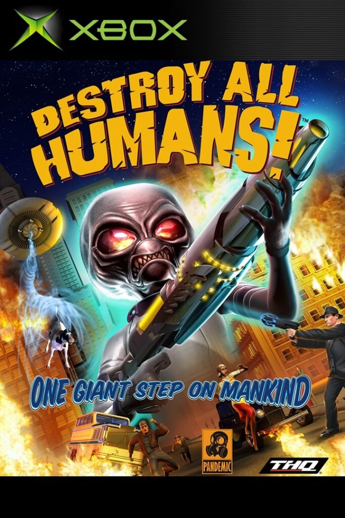 Destroy All Humans! (2005) box art