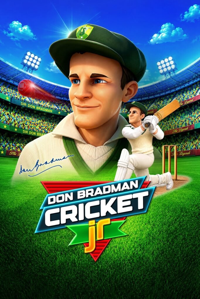 Don Bradman Cricket JR box art