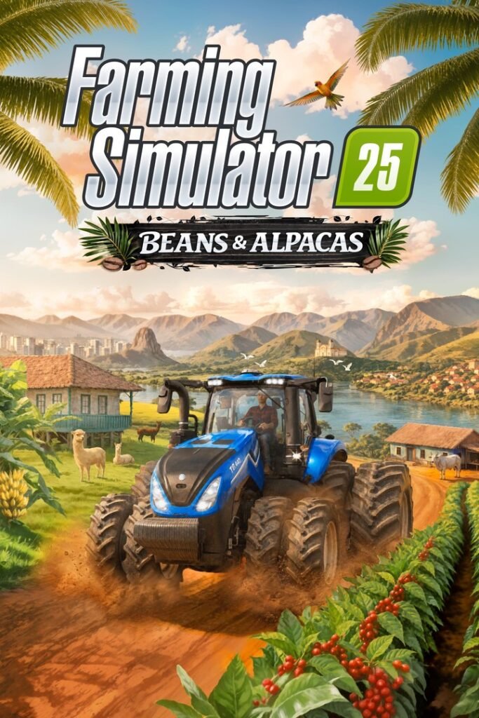 Farming Simulator 25: Beans & Alpacas Edition box art