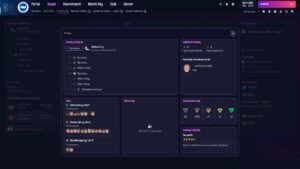Football Manager 26 screenshot: A tactics and squad management screen