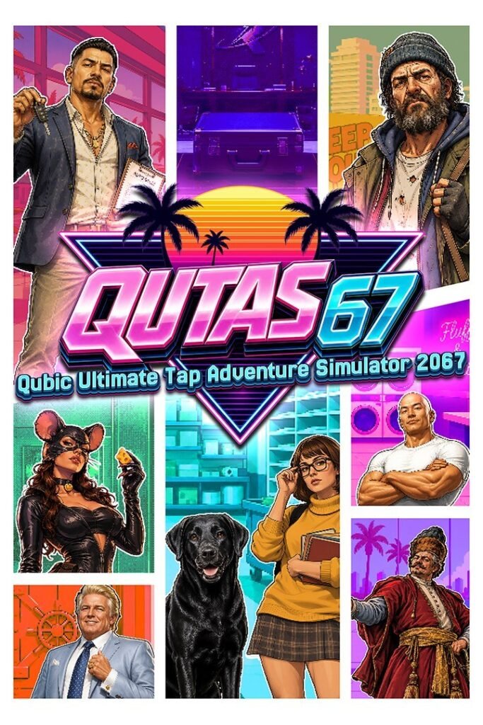 QUTAS67 – Qubic Ultimate Tap Adventure Simulator 2067 box art