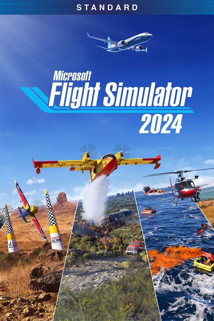 Microsoft Flight Simulator 2024 box art