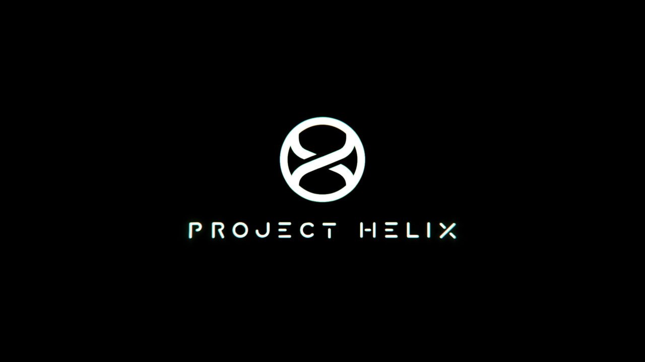 Project Helix logo in white on a black background