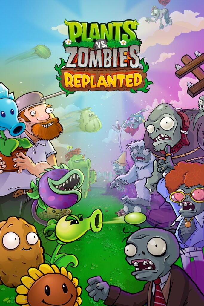 Plants vs. Zombies: Replanted box art