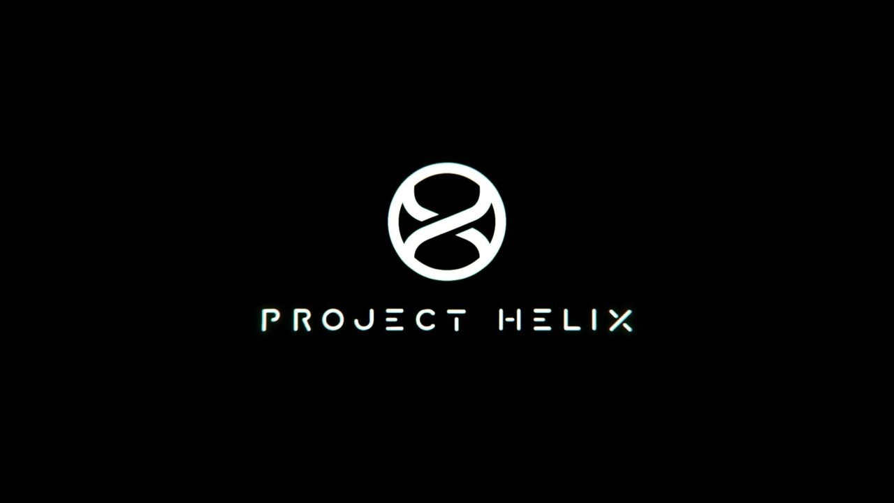 Project Helix logo in white on a black background